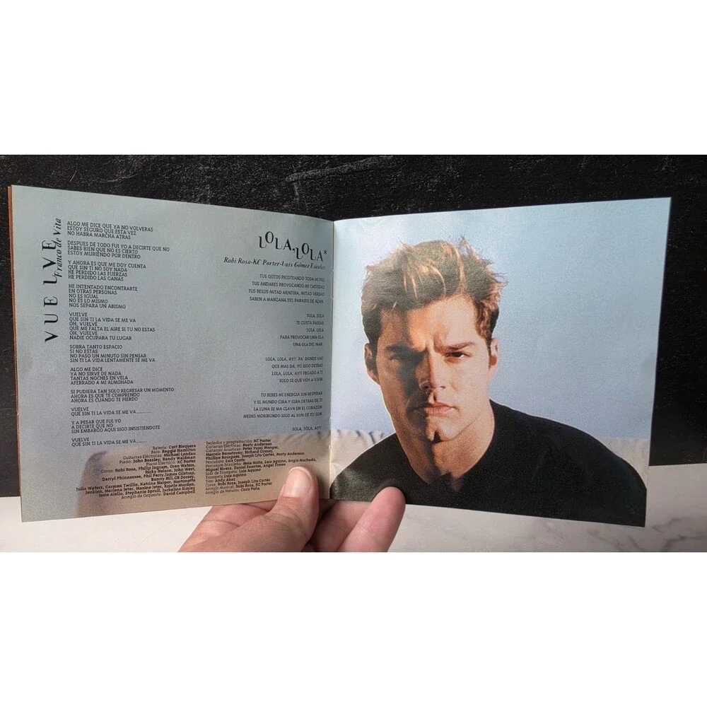 Vuelve by Ricky Martin (CD, Feb-1998, Sony Music Distribution (USA)) READ